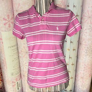 Ralph Lauren pink polo top size small